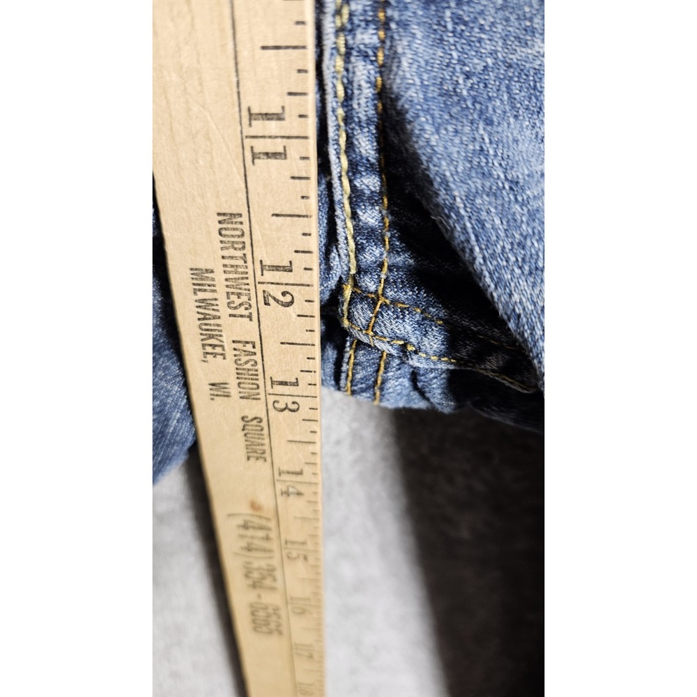 Levis 505 Regular Fit Straight Leg Jeans Mens Size 38x30‎ Blue Medium Wash Denim - Picture 7 of 9